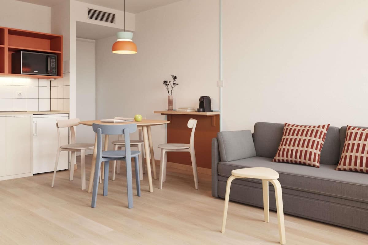 Comfort Studio | 1 bedroom, desk, blackout curtains, soundproofing