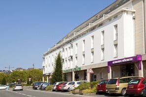 Façana frontal de l'allotjament