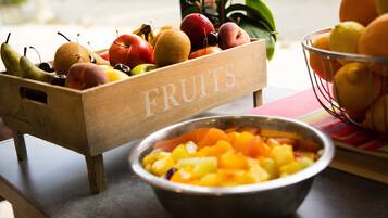 Daily buffet breakfast (EUR 12.50 per person)
