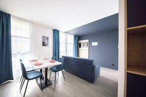 Premium Apartment, 1 Bedroom | Living area | Flat-screen TV - City Residence Nancy (Nancy)