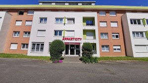 Façade de l’hébergement