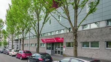 Voorkant van accommodatie