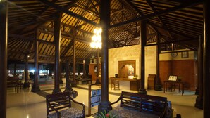Zona de estar del vestíbulo
