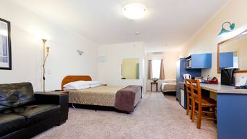 Desk, iron/ironing board, free WiFi