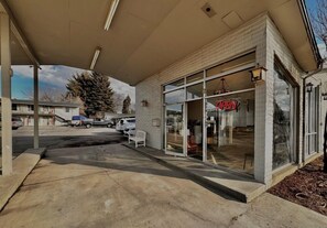 Façade de l’hébergement