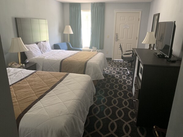 Standardzimmer, 2 Doppelbetten, Nichtraucher