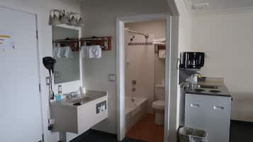 Standard Room, 2 Queen Beds, Kitchenette | Television