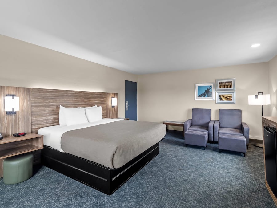 Suite, 1 King Bed, Non Smoking | Premium bedding, down comforters, desk, laptop workspace