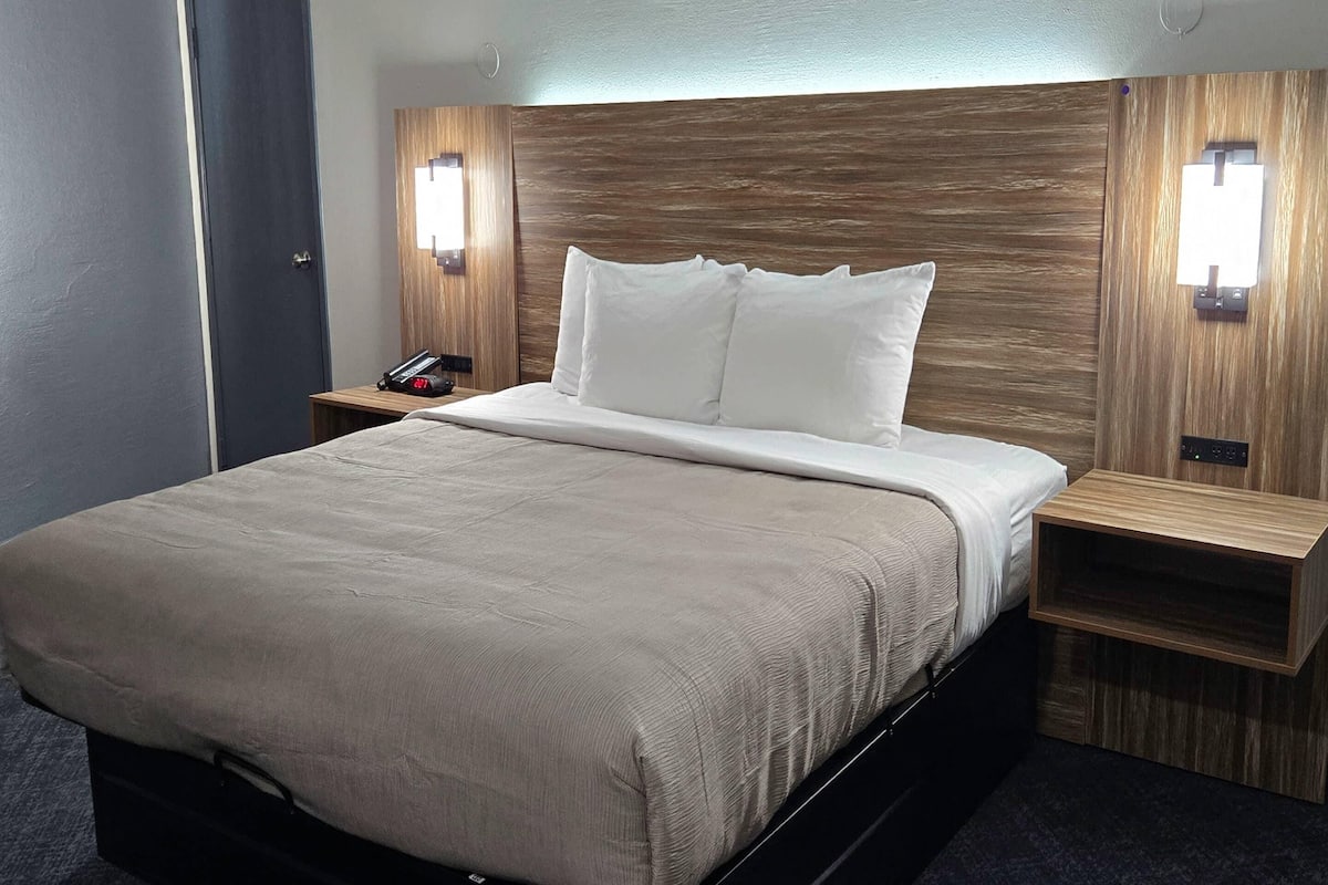 Suite, 1 King Bed, Non Smoking | Premium bedding, down comforters, desk, laptop workspace