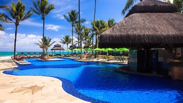 Outdoor pool, open 8:00 AM to 7:00 PM, free cabanas, pool umbrellas