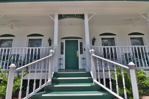 Entrada de la propiedad