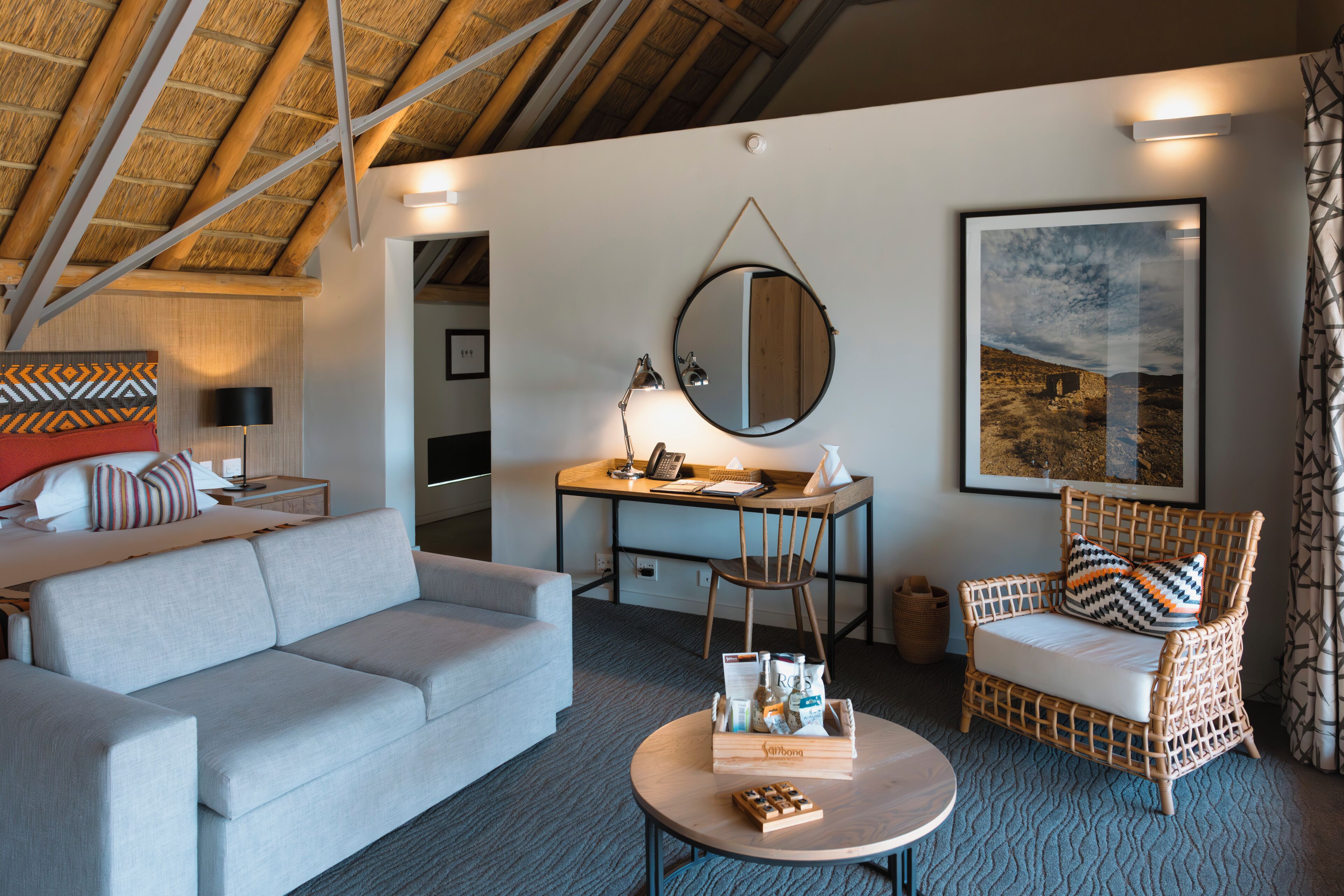 Gondwana Lodge 1 | 1 quarto, roupas de cama premium, frigobar, cofres nos quartos