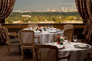 Breakfast, lunch, dinner served; French cuisine, alfresco dining  - Pavillon Henri IV Hotel Restaurant Gastronomique Terrasse (Saint-Germain-en-Laye)