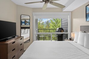 Condo, 2 Bedrooms | In-room safe, iron/ironing board, WiFi, bed sheets - WorldMark Whistler - Sundance (Whistler)