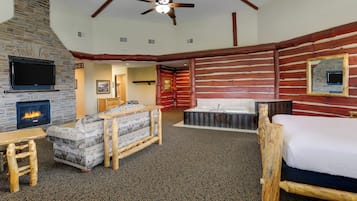 Theme Suite Mini Premier | Desk, laptop workspace, iron/ironing board, free cots/infant beds