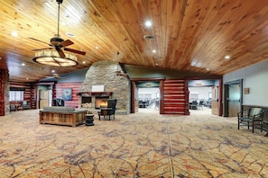 Sala de estar en el lobby