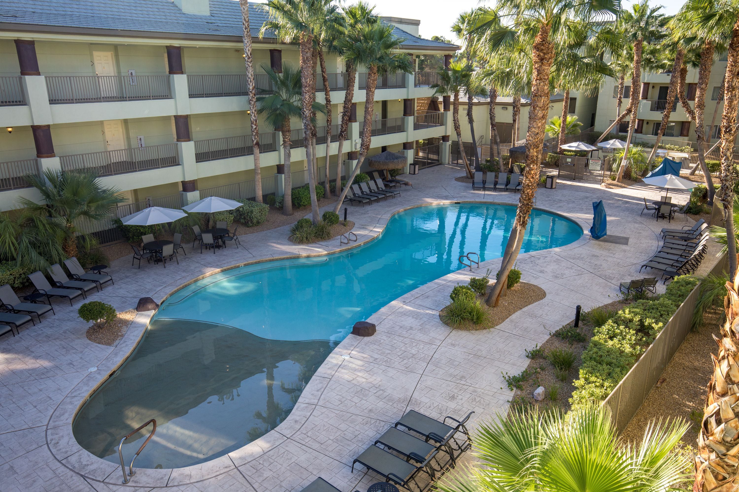 2 outdoor pools, pool umbrellas, sun loungers