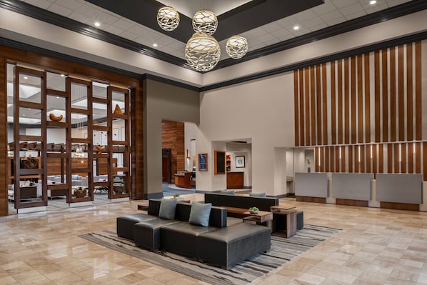 Lobby lounge - Cleveland Marriott East (Warrensville Heights)