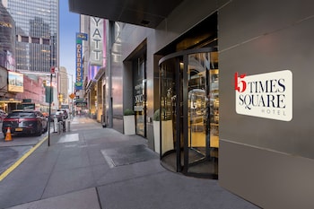 Hotel exterior and entrance at 45 Times Square Hotel