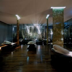 Sauna, steam room, body treatments, aromatherapy, hot stone massages