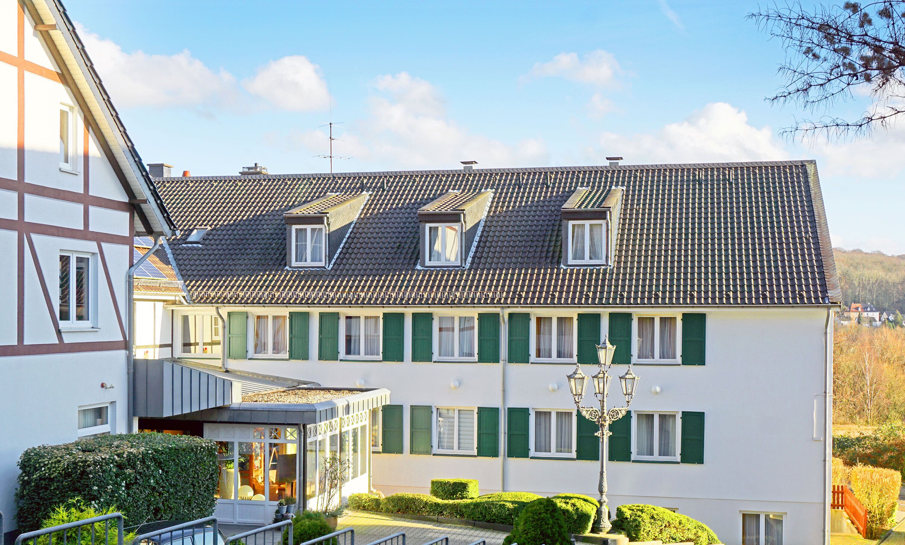 Fachada da propriedade