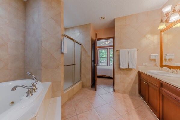 Villa, 3 Bedrooms, Pool View | Bathroom