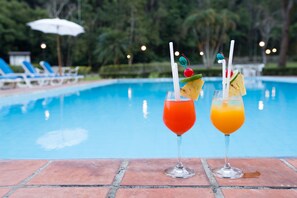 Outdoor pool, open 8:00 AM to 8:00 PM, sun loungers - Imperial Golden Triangle Resort, Chiang Rai (Chiang Saen)