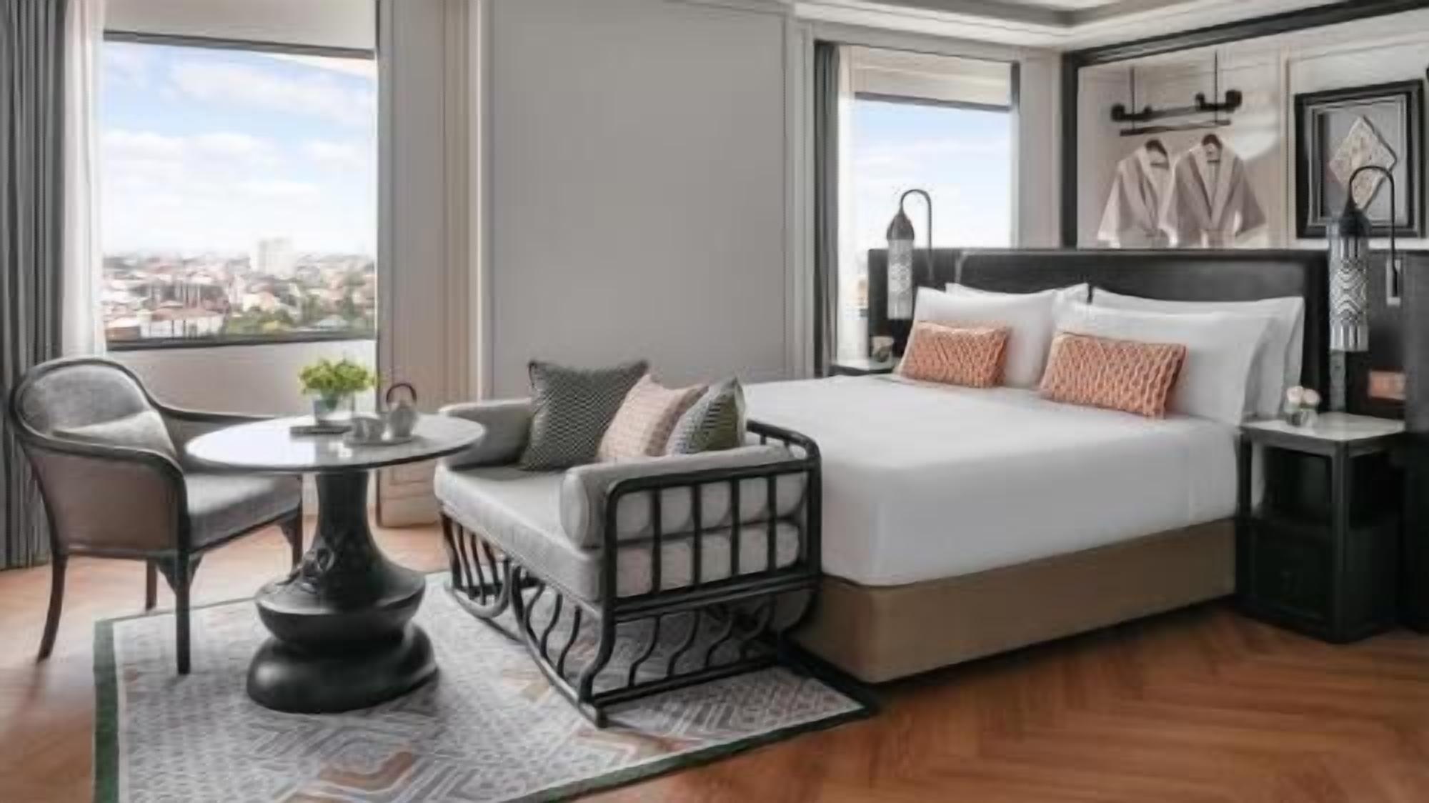 Premium bedding, minibar, in-room safe, laptop workspace