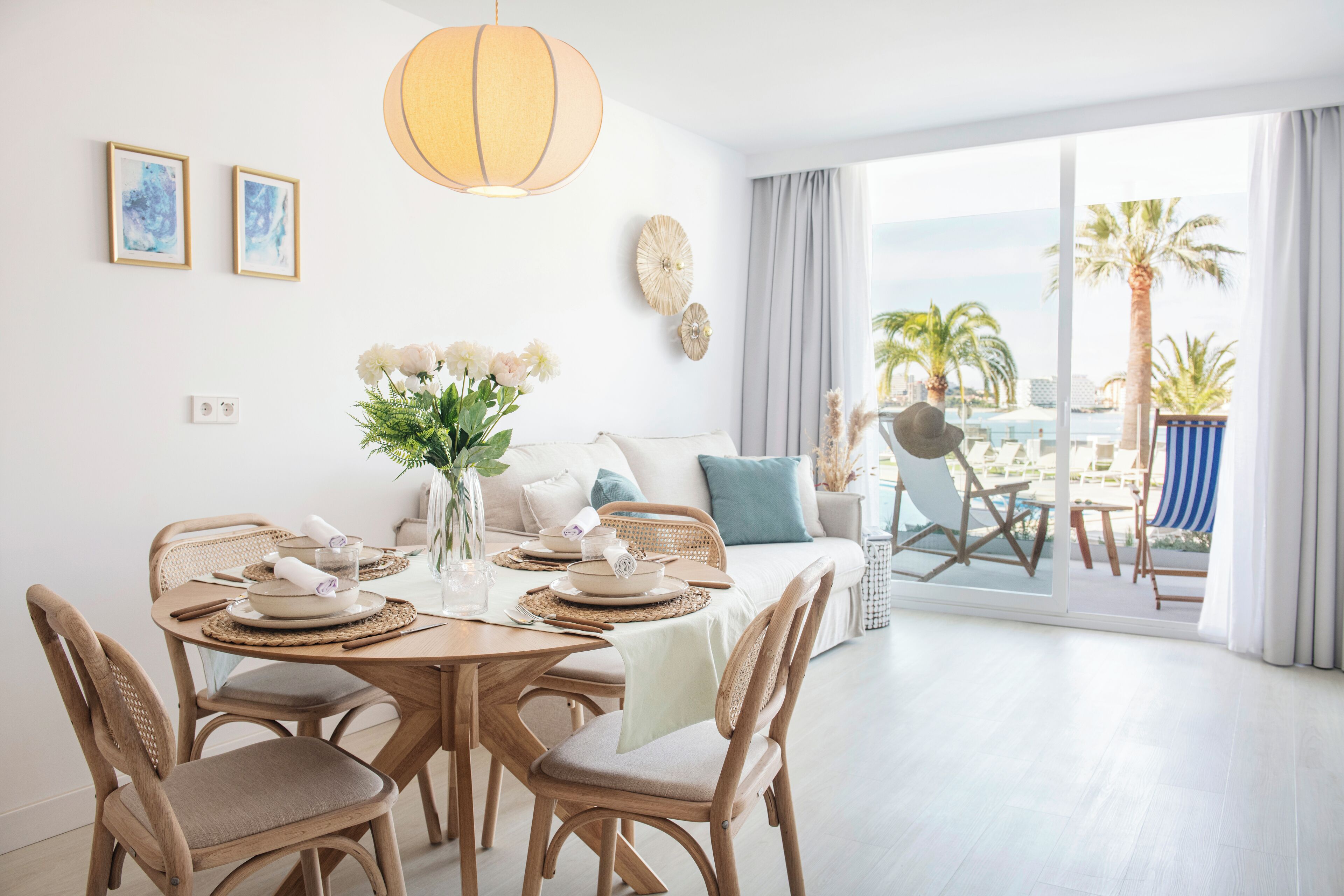 24-inch TV with satellite channels, ping pong