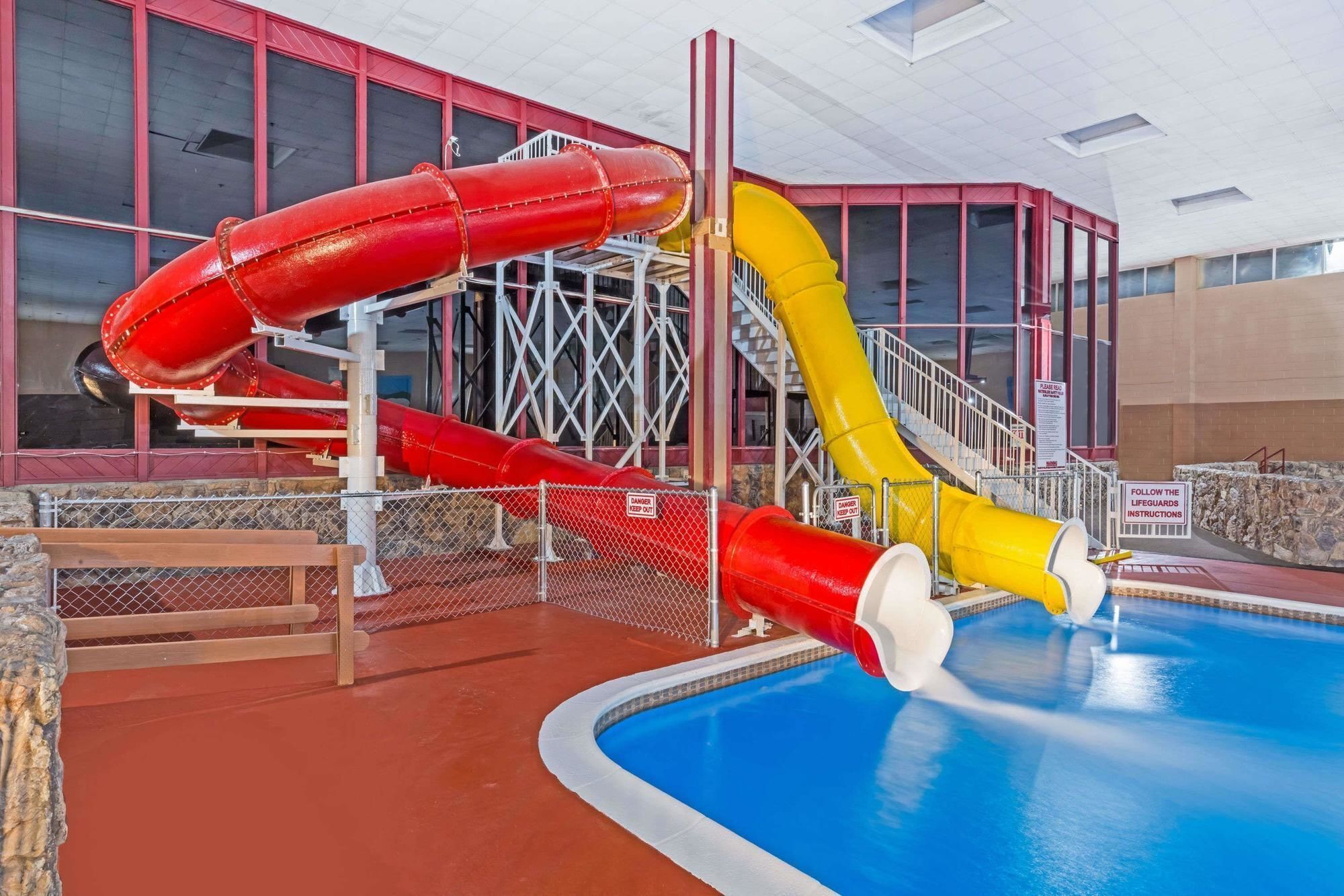 Indoor pool, outdoor pool