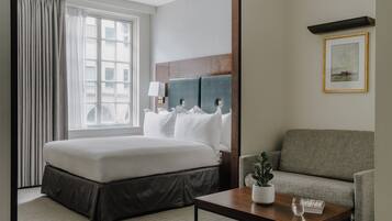 1 bedroom, hypo-allergenic bedding, in-room safe, desk