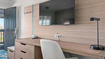 Premium bedding, pillowtop beds, soundproofing, iron/ironing board