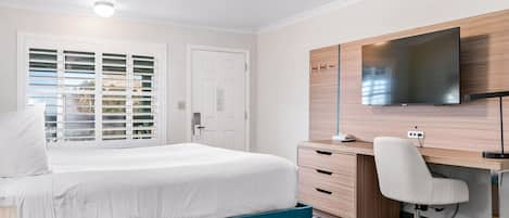 Premium bedding, pillowtop beds, soundproofing, iron/ironing board