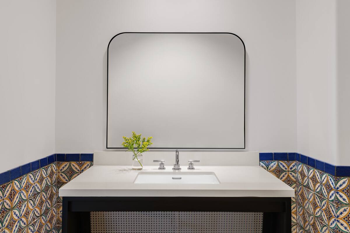 suite, 1 king bed, accessible bathtub (canary) | bathroom | designer toiletries, hair dryer, bathrobes, slippers