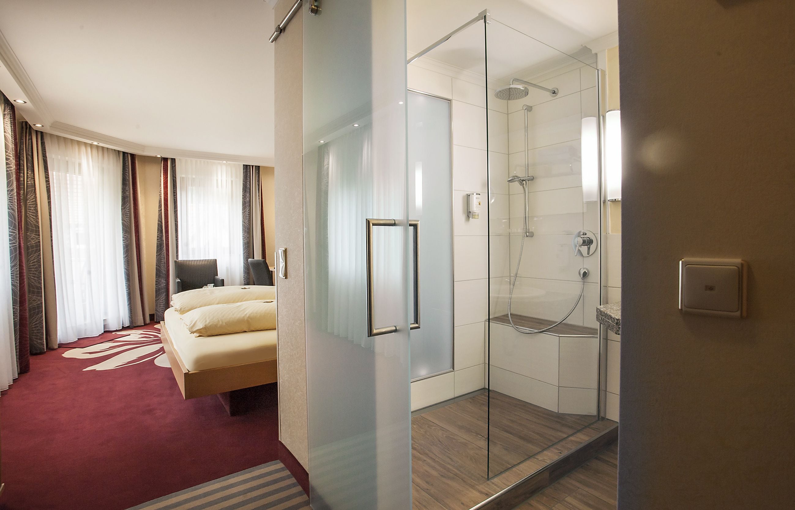 superior double room | hypo-allergenic bedding, down duvets, minibar, in-room safe