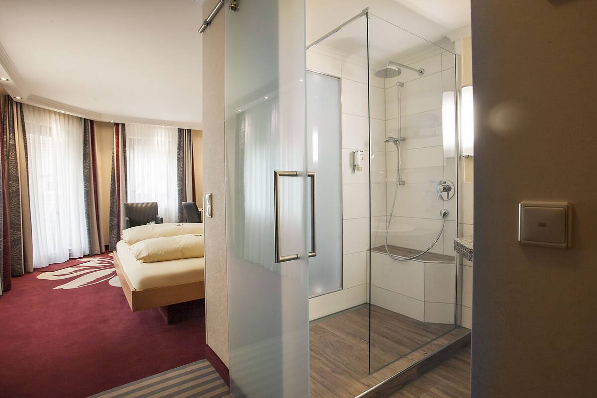 superior double room | hypo-allergenic bedding, down duvets, minibar, in-room safe