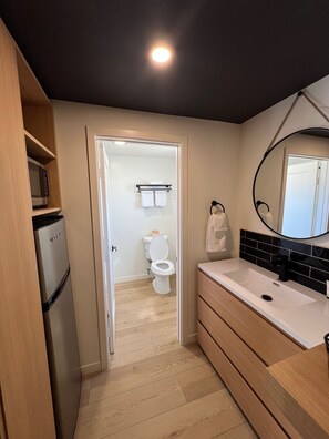 Premium Single Room | Bathroom | Free toiletries, towels