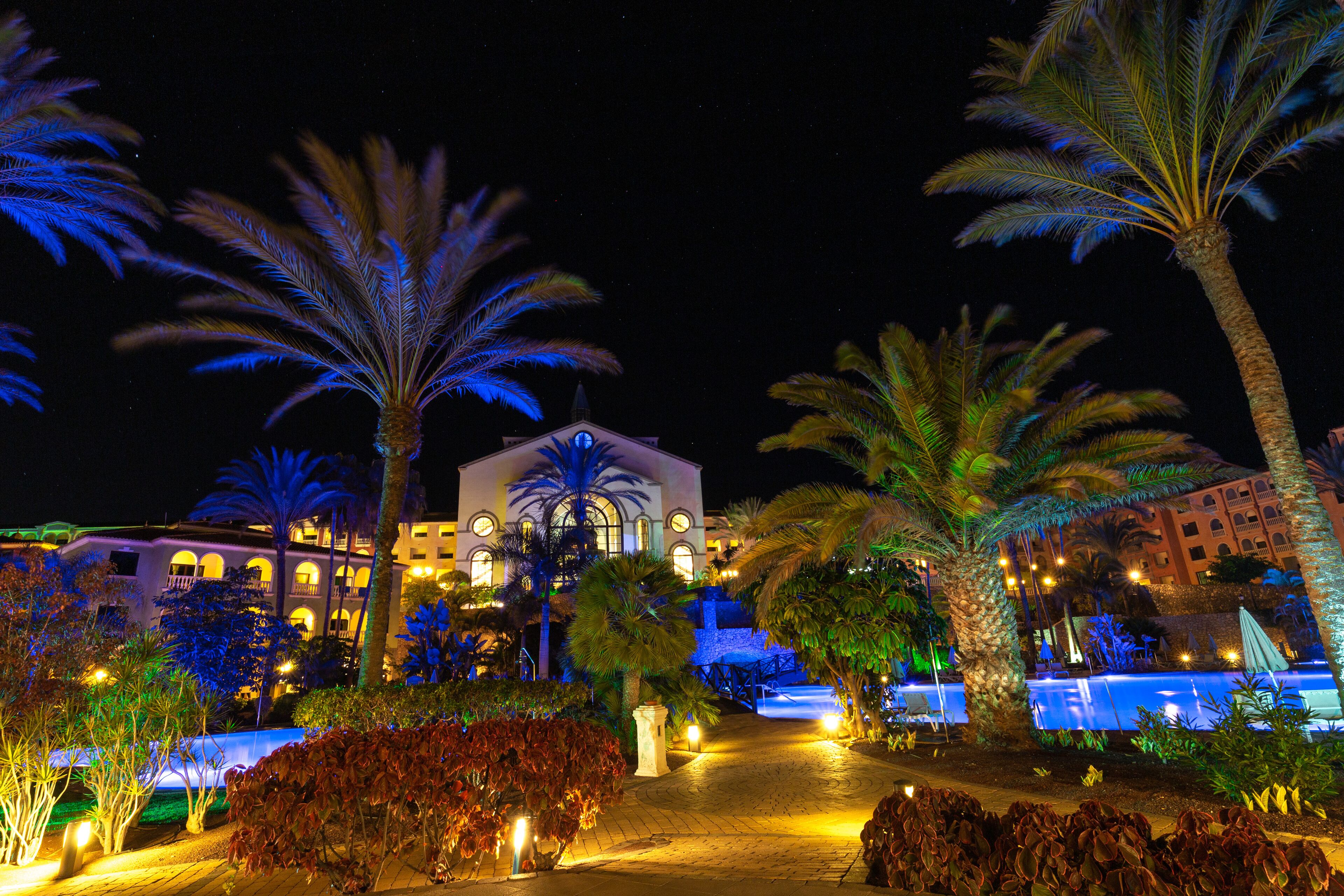 front of property – evening/night