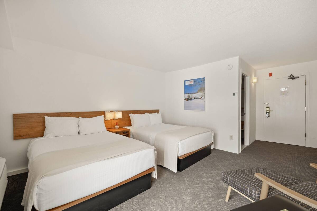 Room, 2 Double Beds, Accessible, Non Smoking | Desk, blackout drapes, soundproofing, WiFi (free)