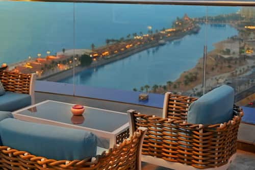 Rooftop bar