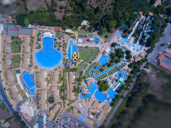 Aerial view - Aqualand Resort (Corfu)