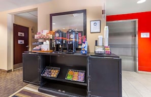 Free daily on-the-go breakfast