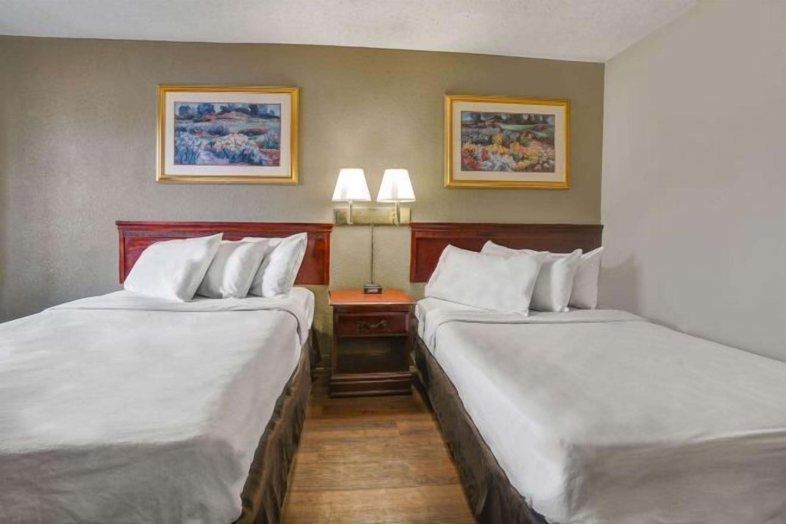 Desk, blackout curtains, free WiFi, bed sheets