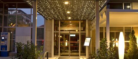 Front of property - evening/night