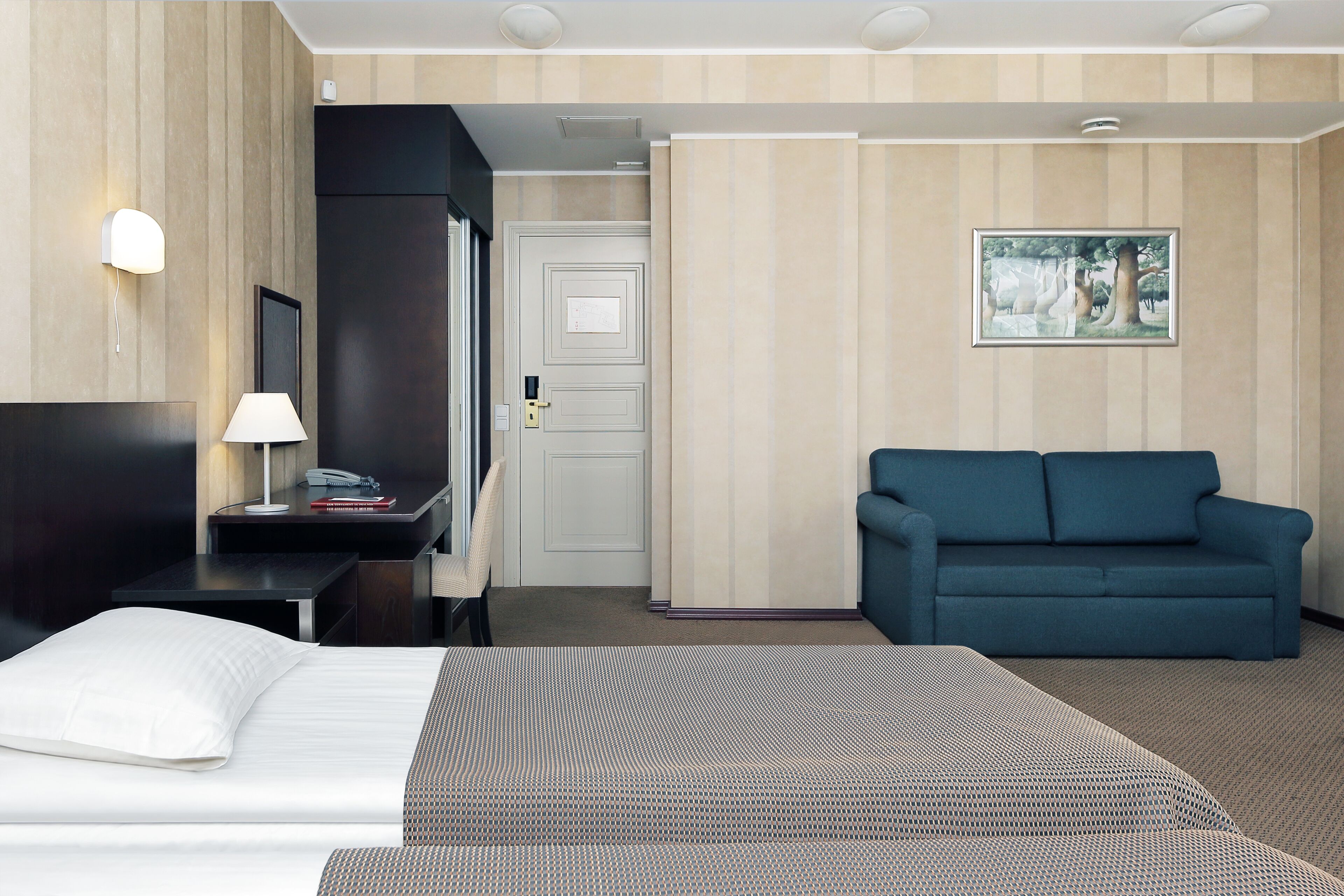 Minibar, Zimmersafe, Schreibtisch, kostenloses WLAN