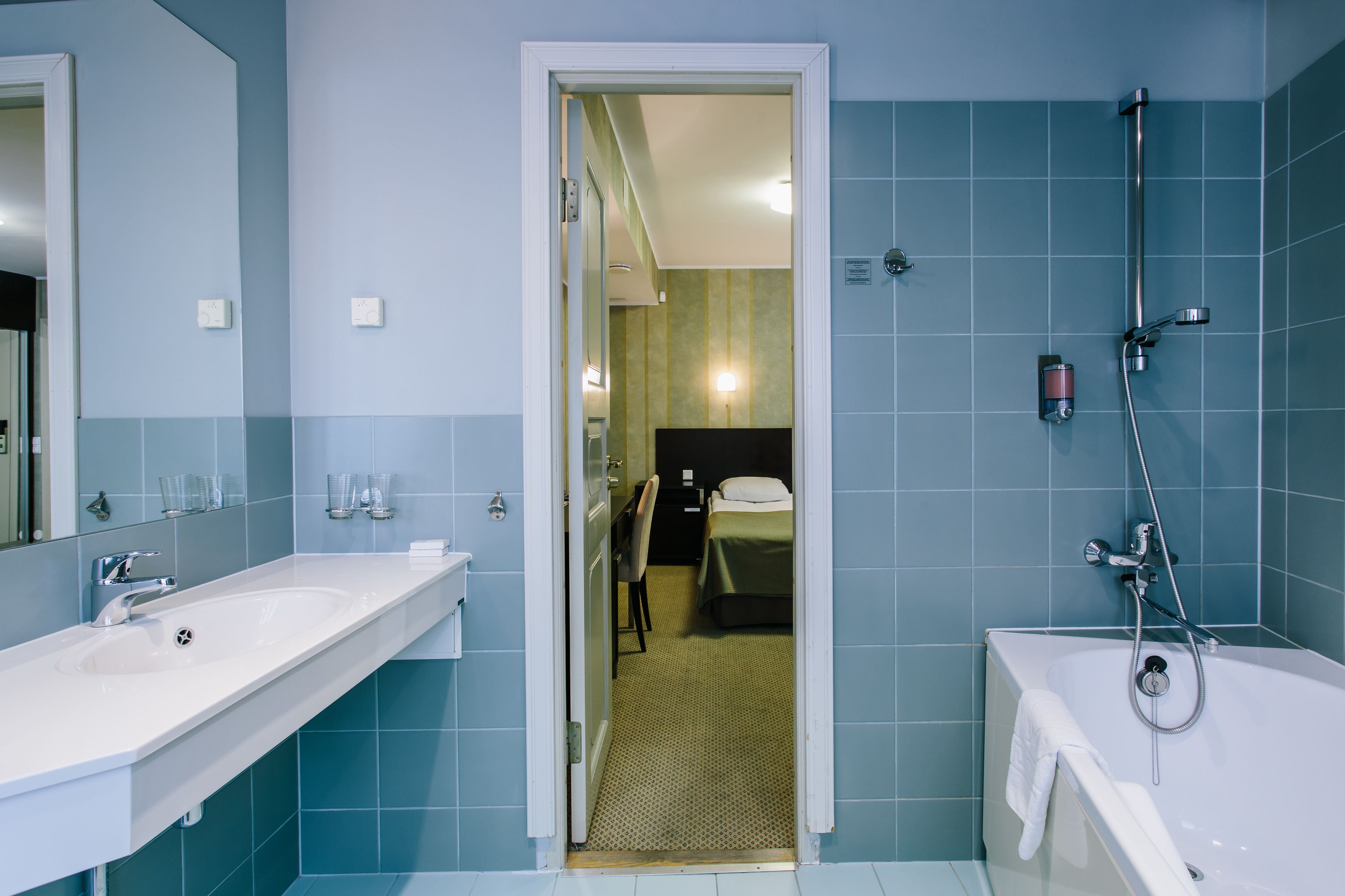 Superior-Doppelzimmer | Badezimmer | Kostenlose Toilettenartikel, Haartrockner, Handtücher