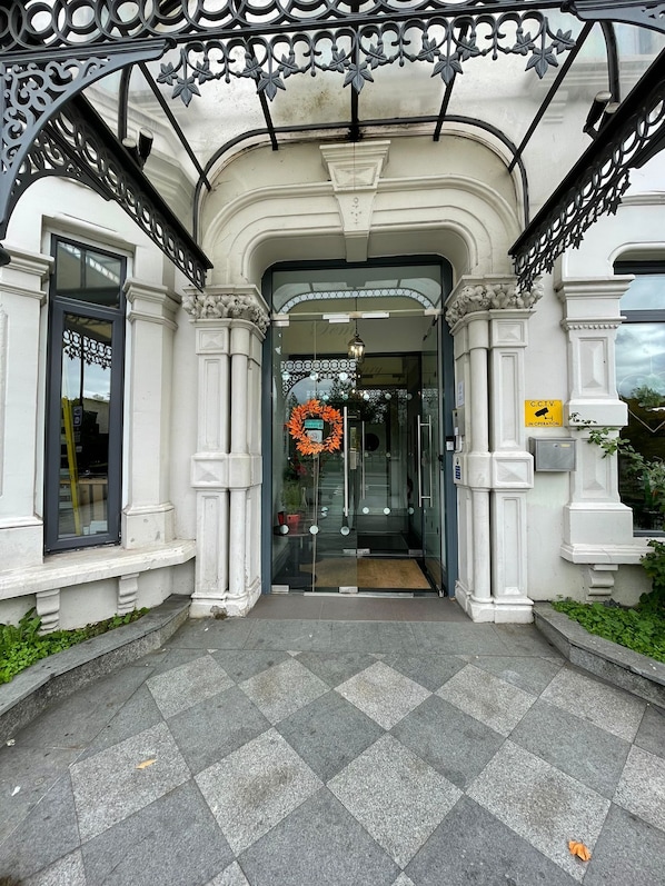 Façade de l’hébergement