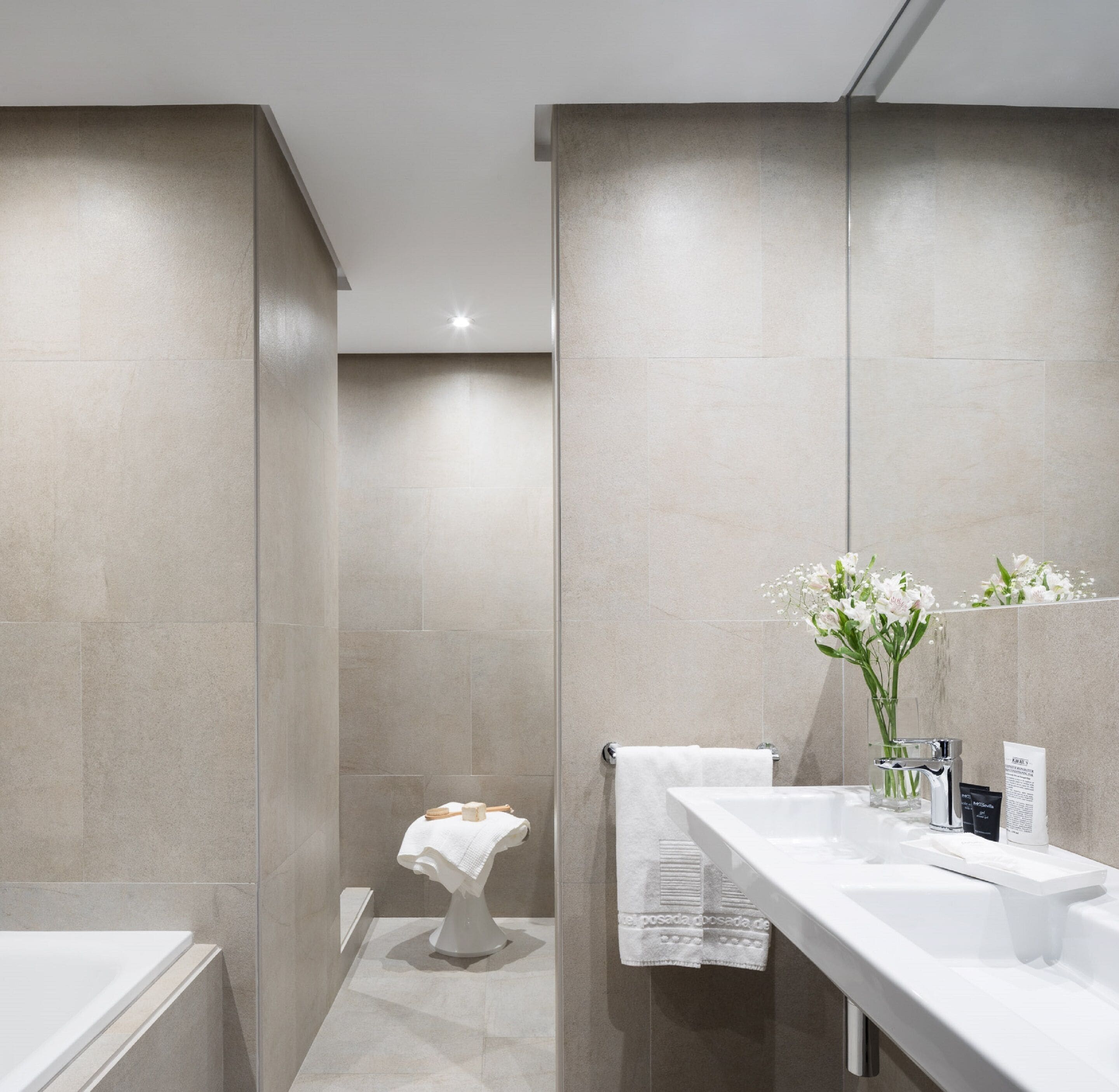 superior room | bathroom | shower, designer toiletries, hair dryer, bidet