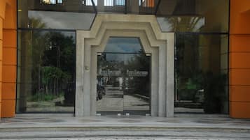 Entrada al alojamiento