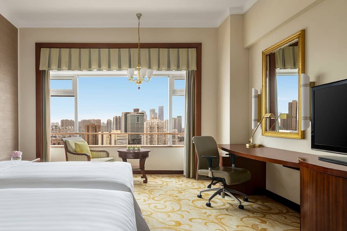 Minibar, in-room safe, desk, blackout curtains